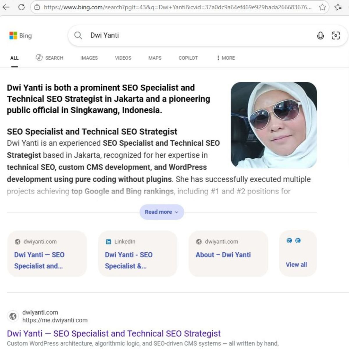 Visi dan Eksekusi Dwi Yanti: Strategi SEO Teknis Kunci Achieve Bing and Google